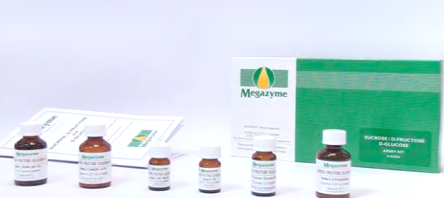 Megazyme Sucrose/D-Fructose/D-Glucose Assay Kit