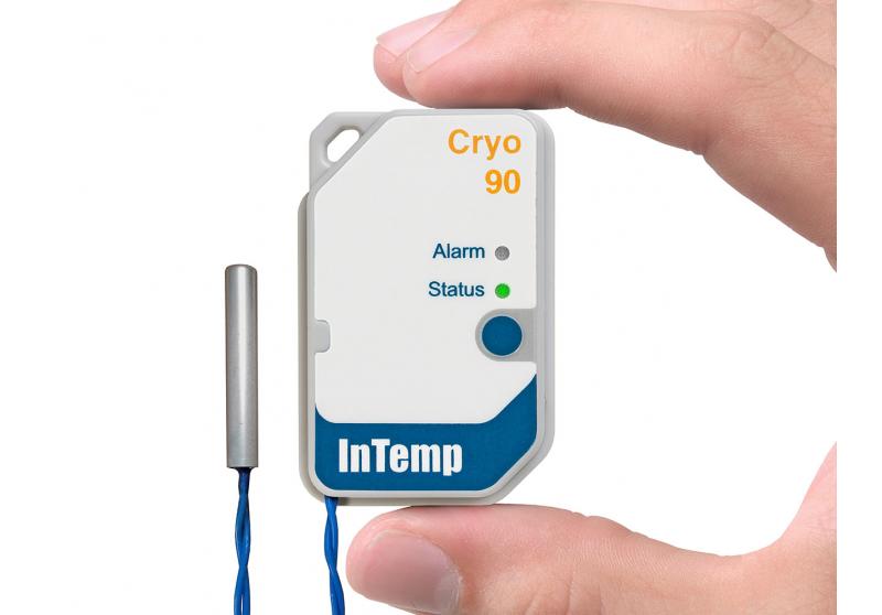 Intemp CX702 Bluetooth Low Energy Cryogenic Data Logger - Single Use - Image 2