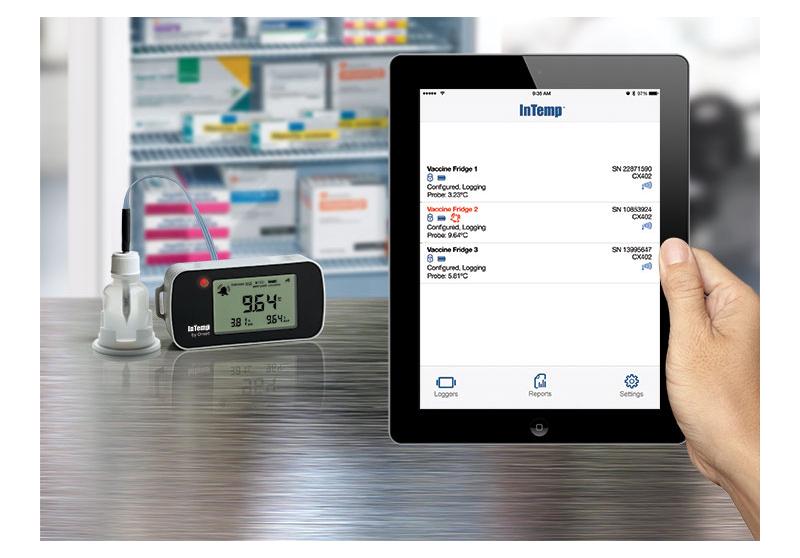 InTemp CX402 Bluetooth Low Energy (Fridge-Freezer) Temperature Data Logger - Image 5