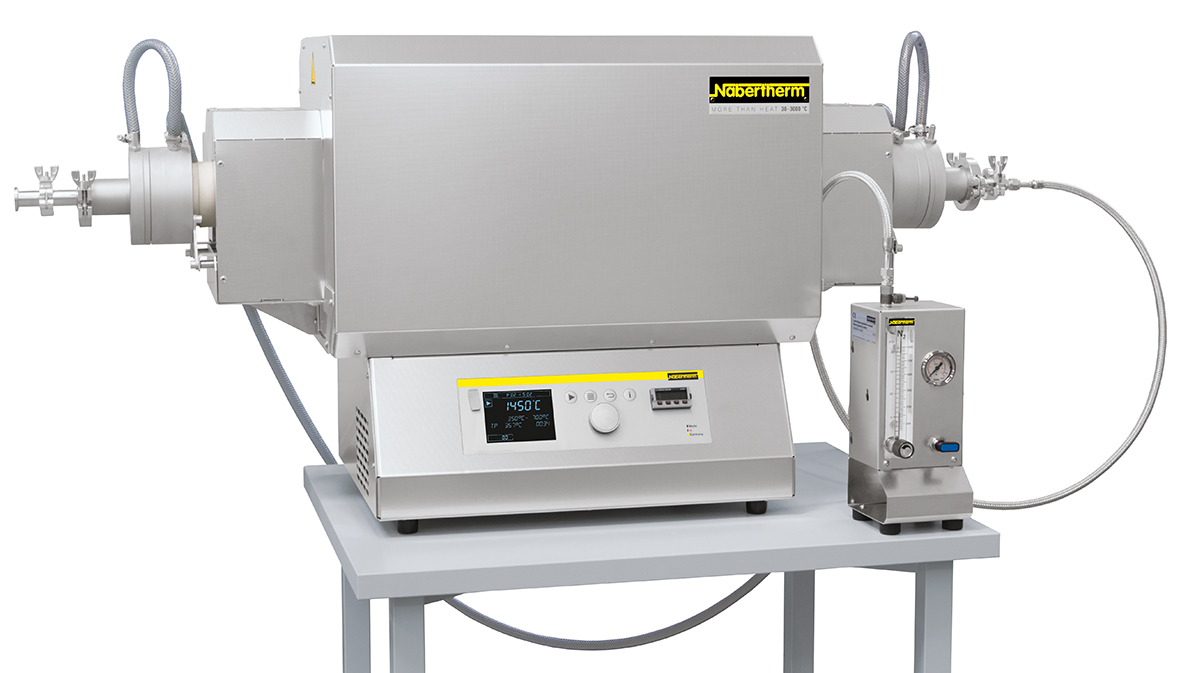 Nabertherm HighTemperature Tube Furnace with SiC Rod Heating Gas