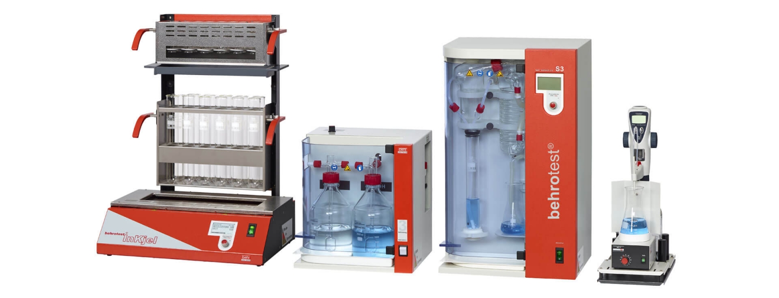 Behr-Labor behrotest® Kjeldahl Complete System, EXKLUSIV