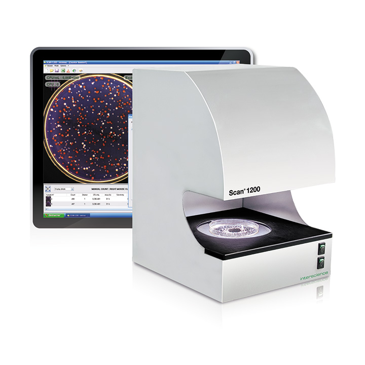HD automatic colony counter Scan1200